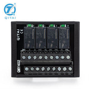 QMY402 4-Bit <strong>Relay</strong> <strong>Module</strong> DC24V <strong>Input</strong> Control 1C 250V 3A <strong>Output</strong> ALQ124 Electromagnetic <strong>Relay</strong> DIN RAIL Npn/pnp - Product Image 4