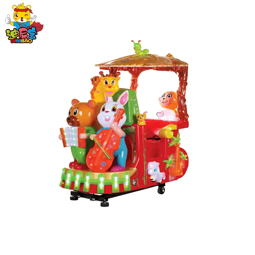 Popolare coin operated indoor Paradiso animale kiddie rides macchina del gioco