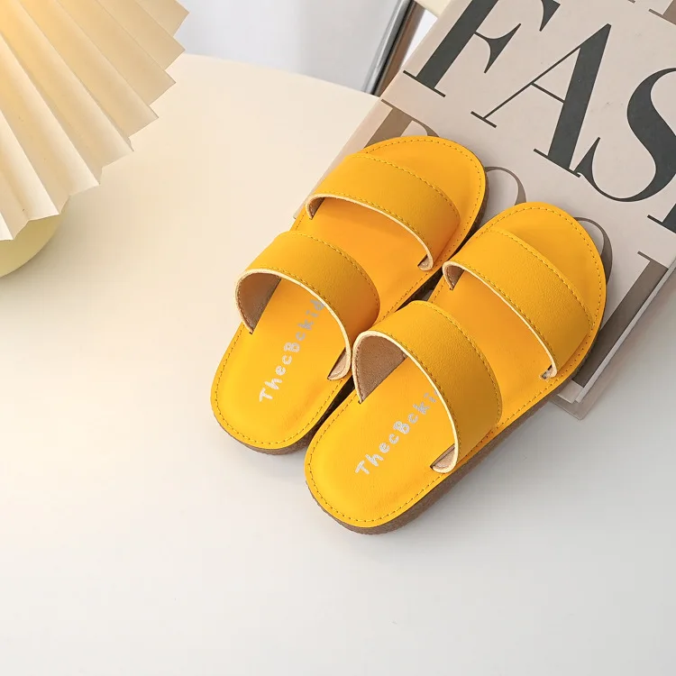 Custom Logo Children Slippers Girls Summer Beach Slides Sandals Kids Slippers Sandals