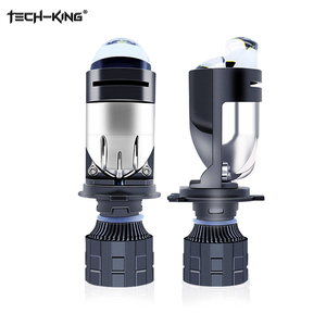 TECH KING Lens H4 <strong>Led</strong> Headlight Projector Faro White Focos <strong>Led</strong> Para <strong>80W</strong> High Power <strong>Led</strong> Bulb <strong>Led</strong> Canbus <strong>12v</strong> <strong>Led</strong> Headlamp - Product Image 2