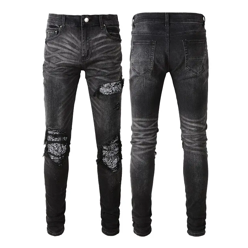 Для дропшиппинг 883 джинсовые узкие мужские джинсы граффити поврежденные джинсы для мужчин