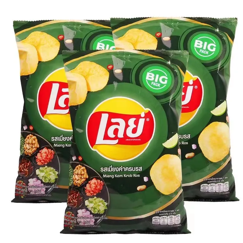 71 г тайских чипсов из импортных картофельных чипсов