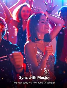 スマートWiFiマルチカラーLEDストリップライトIP65アルミニウム音楽制御ロープライト、タイマー付き、屋外用リモート - Product Image 4