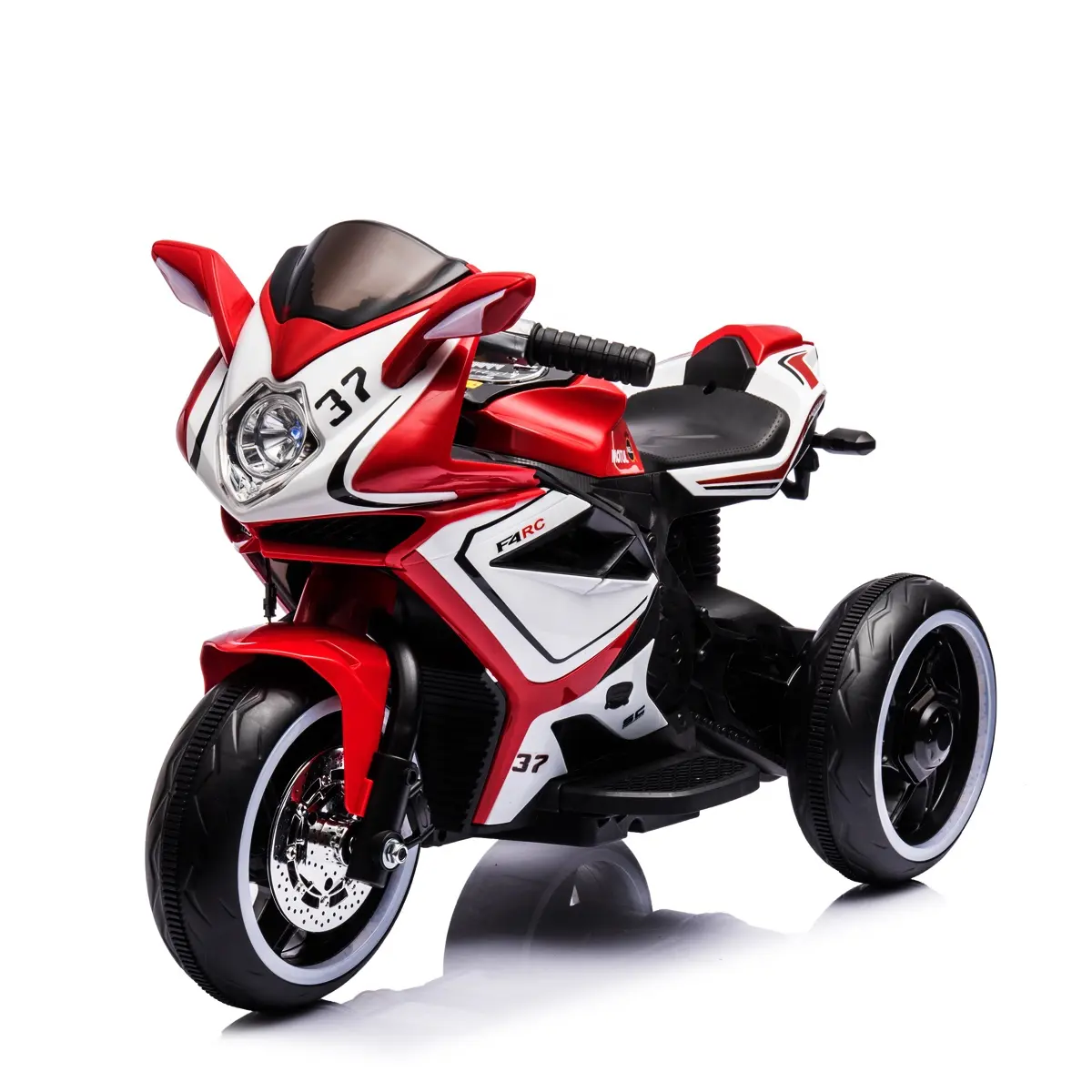 Fahrt mit Spielzeug, 3-Rad-Motorradtrike für Kinder von Rockin 'Rollers Batterie betriebene Fahrt mit Spielzeug für Jungen und Mädchen, 3-6 Jahre