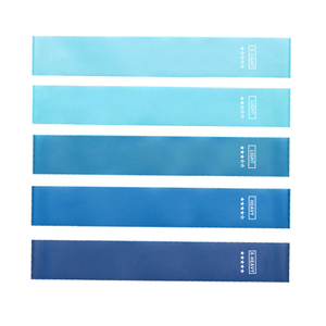 Juego de bandas de resistencia para gimnasio en casa de alta calidad con logotipo personalizado, bucle deportivo resistente hecho de látex - Product Image 3