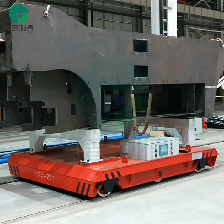 10 Ton 20 Ton 30 Ton Pipe Industry Motorized Battery Operated Agv Railway Transfer Car