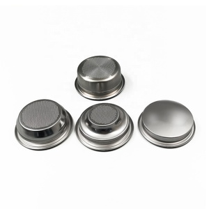 Hot Item Kaffee maschinen zubehör 58MM <span class=keywords><strong>Filter</strong></span> korb 304 Edelstahl Kaffeepulver schale