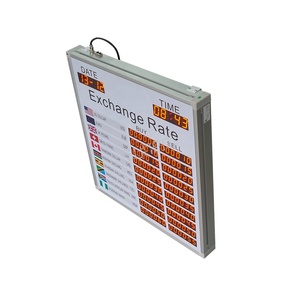 Benutzerdefinierte Bank von Austausch Rate Display Board Software und Fernbedienung - Product Image 3