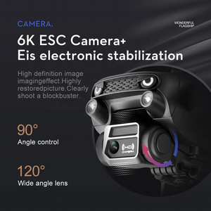 S2S Mini Drone Profesional 8K HD Camera Fly 20 <strong>Minutes</strong> Obstacle Avoidance Brushless Foldable Quadcopter Optical Flow RC Drone - Product Image 4