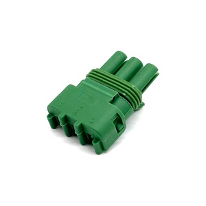 3 Pin Female Green Waterproof Weather-Pack Series <strong>Map</strong> <strong>Sensor</strong> <strong>Delphi</strong> 12020403 Connector - Product Image 4