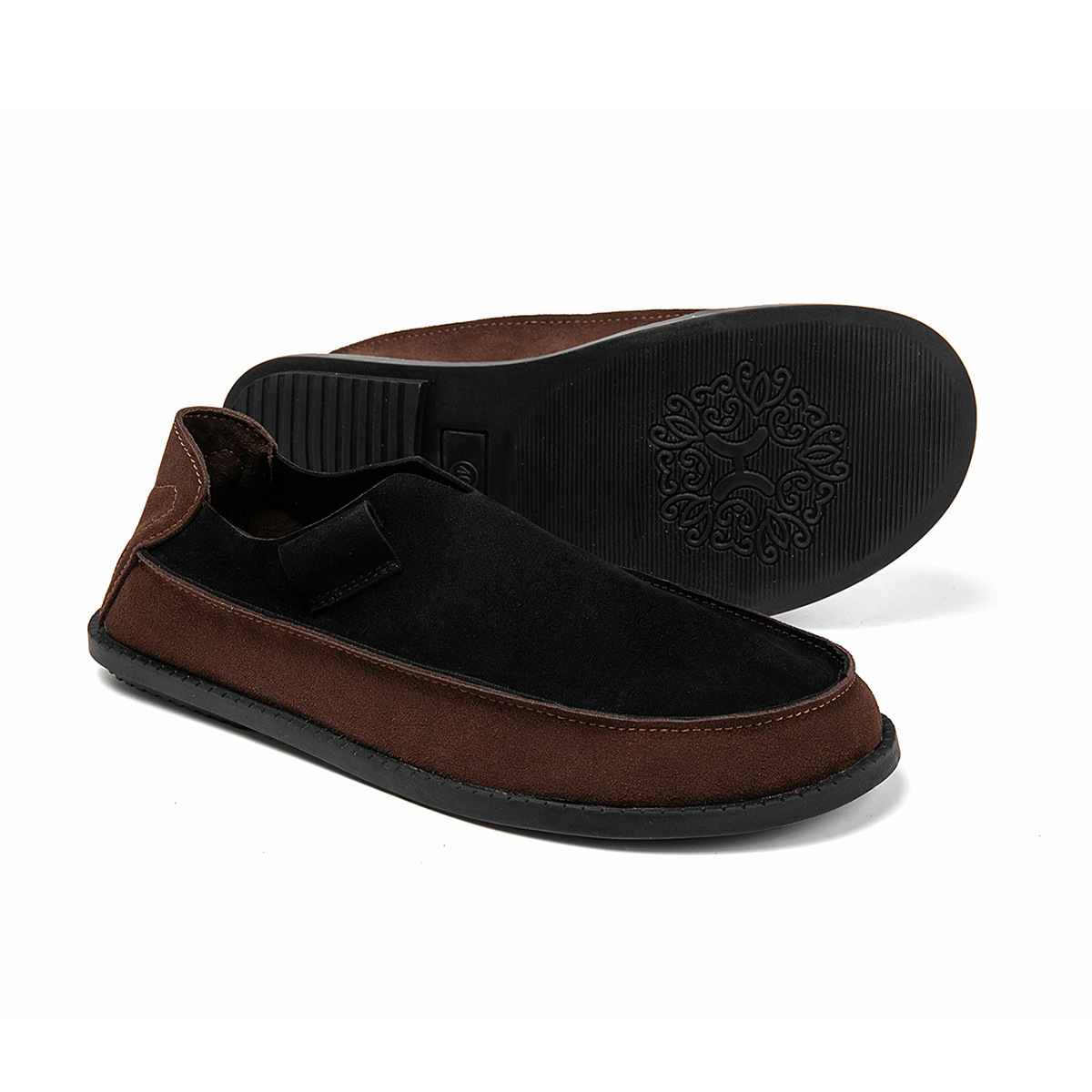 Black/DARK BROWN
