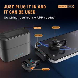 Không Dây Mic Chuyên Nghiệp <span class=keywords><strong>Mini</strong></span> Lavalier <span class=keywords><strong>Microphone</strong></span> Cho Điện Thoại Di Động Microfono Podcast Thiết Bị Kit Ghi Âm Phòng Thu - Product Image 4