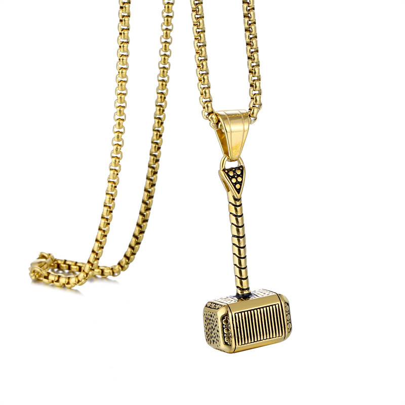 Gold Pendant gold+3.0*60cm chain