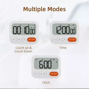 CHEETIE CP145 Timer da cucina LCD Timer da cucina magnetico conto alla rovescia orologio Timer con allarme forte - Product Image 5