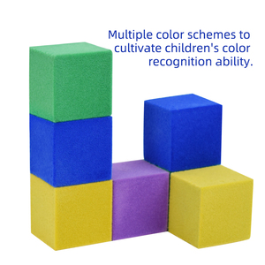 Venda quente Handmade <span class=keywords><strong>Building</strong></span> <span class=keywords><strong>Block</strong></span> Set Early Brinquedos da Educação para Crianças 5-7 Anos 55 Sólidos Peças Baixo MOQ