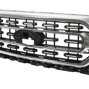 Style Radiator Mesh Grille for 2021 2022 2023 Ford F150 <strong>F</strong>-<strong>150</strong> Chrome <strong>Frame</strong> Abs Front Racing Grill for F150 2021 Grill - Product Image 3
