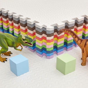 Aji thể thao trong nhà Playmat cho vườn ươm bé phim hoạt hình nhựa bò <span class=keywords><strong>Mat</strong></span> bé trẻ em chơi bọt Matt spielmatte võ thuật - Product Image 2