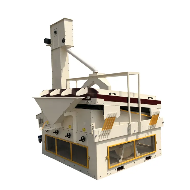 Рисоочистительной Пэдди предварительной очистки машина Разделение зерноочистительная машина комбинированного чистая машина для кукурузы