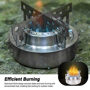 Baiyuhengアルコールストーブ焚き火キャンプ用ストーブキットキャンプ用ストーブ多燃料