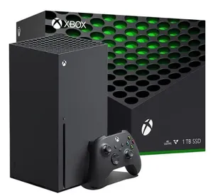 คอนโซลเล่นเกม xboxs Series X 1TB 4K HD พร้อมคอนโทรลเลอร์คู่และเครื่องเล่นเกม10เกม - Product Image 2