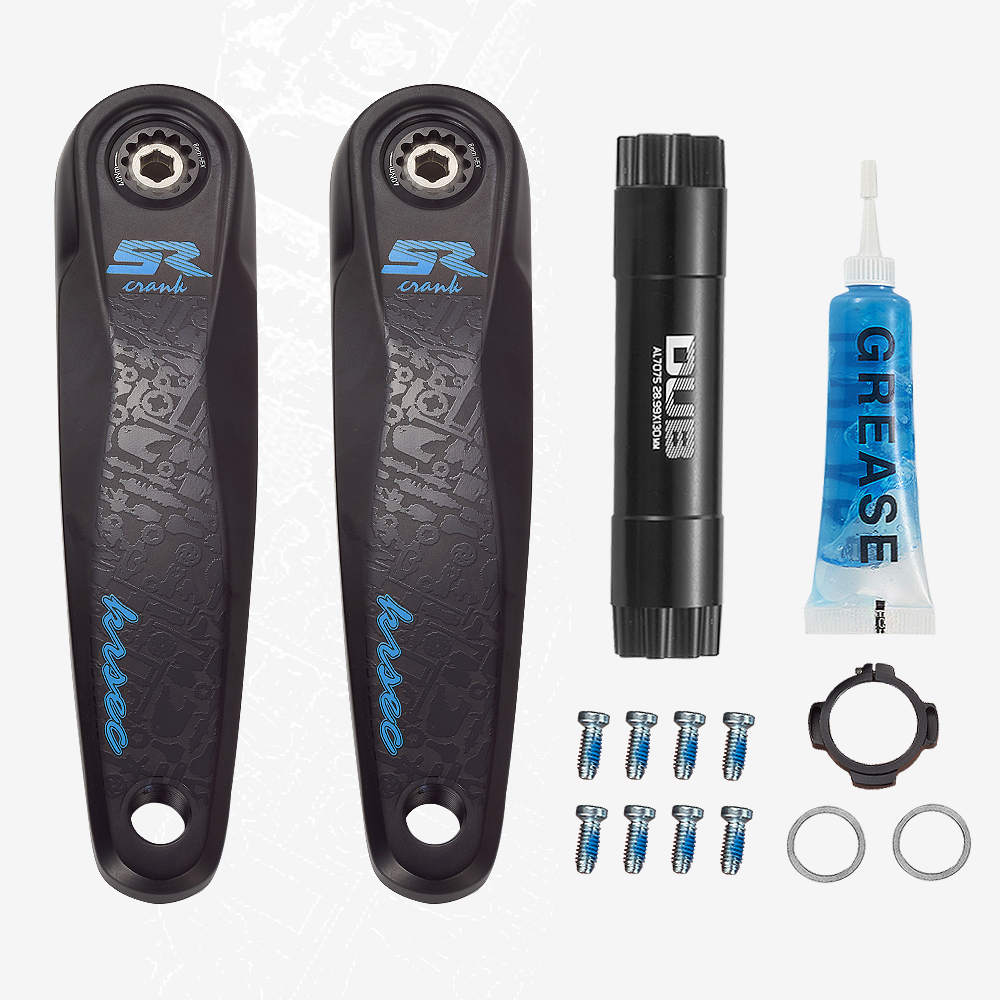 Black blue label