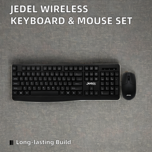 Full <strong>Size</strong> 104 <strong>Keys</strong> 2.4G Office Silent <strong>Computer</strong> <strong>Keyboard</strong> Multimedia Wireless <strong>Keyboard</strong> and Mouse Combo for PC Tablet Laptop - Product Image 2