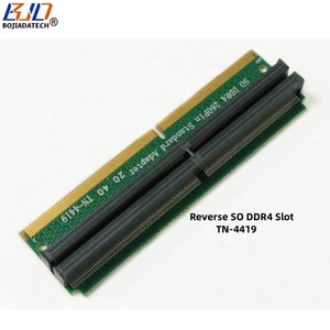 Reverse Laptop DDR4 SO-DIMM Speicher RAM Steckplatz auf Desktop DDR4 DIMM Schnitts telle adapter Tests chutz karte