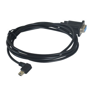1.8M 6Ft DB9 dişi Jack USB mini 5 Pin erkek RS232 kablo adaptörü dirsek ve düz - Product Image 6