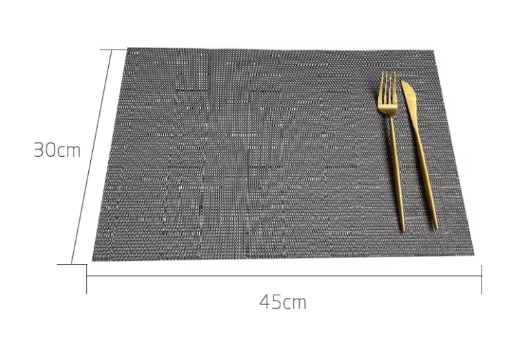 Bamboo-section horizontal grain light gray