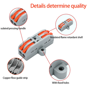 PA Nylon cách điện thiết bị đầu cuối chống cháy, dây đơn giản và nhanh chóng, nói lời tạm biệt với các mối nguy hiểm điện, nhiều mô hình - Product Image 2