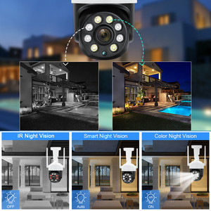 4Mp 8CH Ip Wifi摄像机智能户外运动检测Xmeye Wifi摄像机监控套件 - Product Image 5