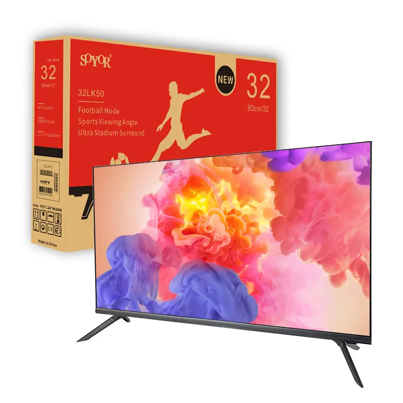 32 40 43 50 55 75 Inch Trung Quốc Thông Minh Android LCD LED TV 4K UHD Giá, Nhà Máy Giá Rẻ TV Màn Hình Phẳng, FHD LCD LED TV 32 Inch