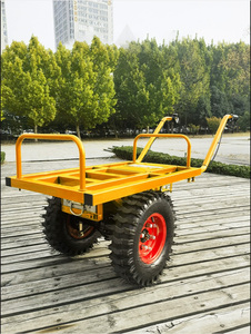 With Gasoline Engine Dump Truck Site Sand Handling Trolley Automatic <strong>Walking</strong> Is <strong>Very</strong> Easy - Product Image 2