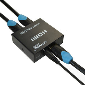 Divisor HDMI 4K 30Hz 1 entrada 2 salidas, 1x2 1 Ordenador 2 monitores + adaptador de corriente Divisor HDMI - Product Image 1