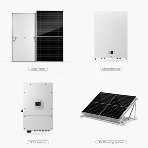 完全家庭用太陽光発電システム3Kw 10Kw 10Kva <span class=keywords><strong>20Kw</strong></span> 30Kwハイブリッドオフグリッドソーラーエネルギーシステムソーラーパネル付き