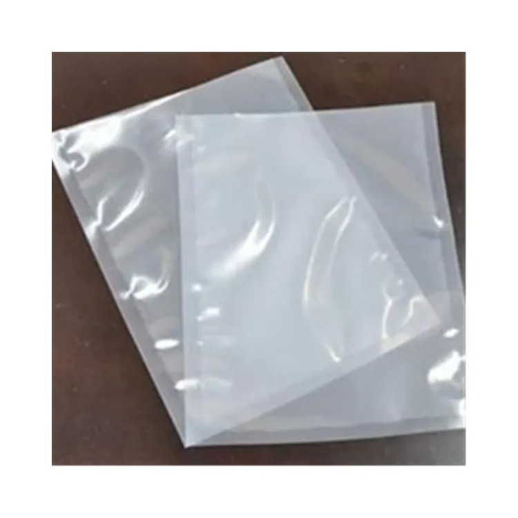 Résistance à l'humidité sac en plastique scellant sous vide sac de congélation à basse température gardant les aliments frais emballage de stockage anti-crevaison