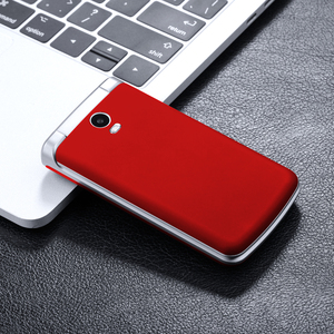 Handy Red Dual Sim Dual Mobile <strong>Phones</strong> Keypad <strong>Senior</strong> Flip <strong>Phone</strong> with <strong>Camera</strong> - Product Image 3