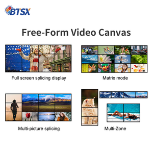 2x3,2x4 switch12-channel 4K60 HDMI antarmuka Output TV Video dinding pengontrol 2x5,2x6 Video mulus dinding Matrix Switcher - Product Image 2