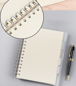 LABON-Agenda planificadora A5 B5 personalizable, cuaderno con cubierta transparente de PP, cuadernos con divisor de pestaña de índice colorido - Product Image 6