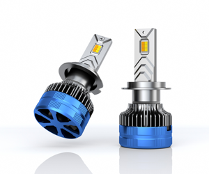 Süper parlak ve odaklanmış H1 H7 H4 araba LED farlar üç renkli uzaktan kumandalı yüksek güçlü modifiye yükseltilmiş sürüş ışıkları - Product Image 3