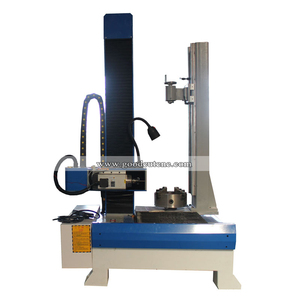 Max longitud de trabajo de 900mm tipo vertical 4 eje giratorio de enrutador cnc vertical para artware - Product Image 3