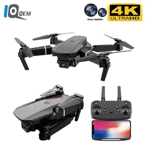 IQOEM <strong>Drones</strong> Folding HD Aerial Photography Quadcopter Model Toy Remote Control UAV Dual 4K <strong>Camera</strong> E88 RC <strong>Parrot</strong> <strong>Drone</strong> 8K 2025 - Product Image 2
