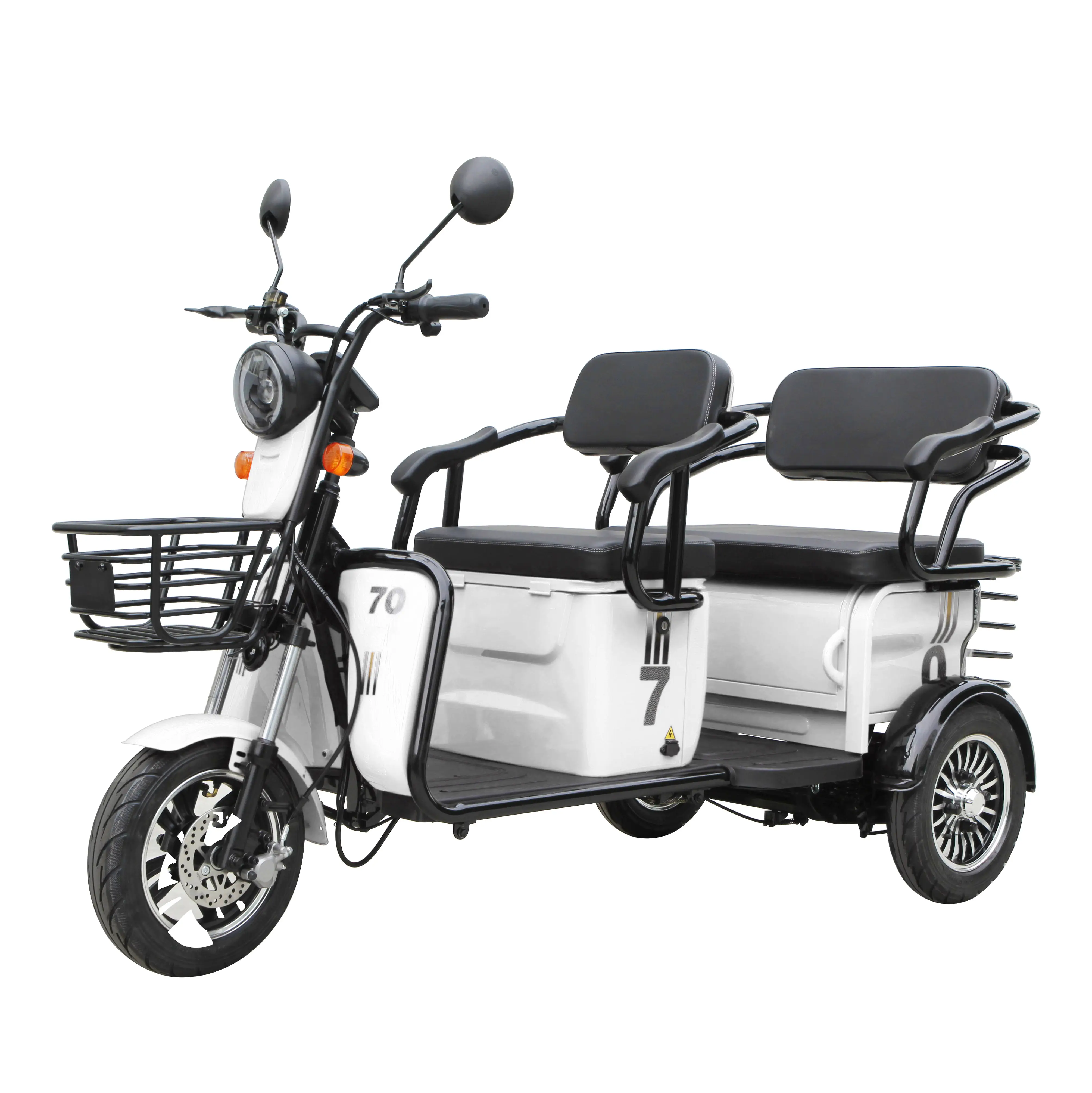 Zappy Электрический 3 колеса электрические скутеры велосипед три 3-х колесный электрический самокат с сиденьем