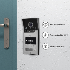 High Quality 10 Inch Ips Screen <strong>Video</strong> <strong>Intercom</strong> Door <strong>System</strong> 4-wire Connection <strong>Ip</strong> Waterproof Compatible With Network