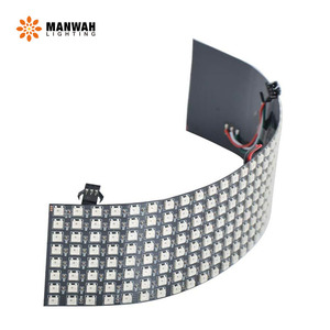 WS2812 SK6812 DC5V WS2812b 8x8 8x32 16x16 LED-Matrix Flexibles RGB-Pixel-Panel DIY Programmier barer Bildschirm