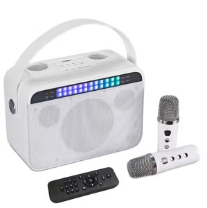 Vofull xách tay không dây karaoke Microphone Loa nhà KTV Microphone trẻ em không dây karaoke tạo tác hát loa - Product Image 1