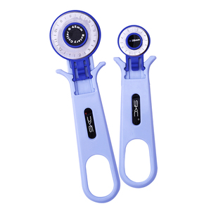 Döner kesici dikiş kesici kumaş dairesel kesme aleti Patchwork bıçak el yapımı DIY deri kesici 28mm 45mm - Product Image 1