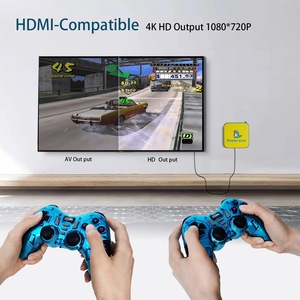 50,000ゲームプラグアンドプレイポーキーボックスコンソールゲームTVボックスレトロビデオゲームスーパーコンソールforNDS/Naomi/mame // PS1 4KHD出力