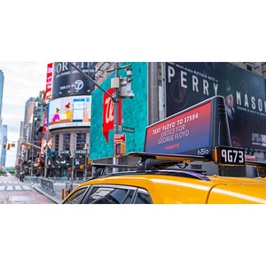 High Resolution IP65 P5 Taxi <strong>LED</strong> Screen Outdoor Digital Billboards for Car Top Art Display Pixel <strong>Board</strong> for Cars and Taxis - Product Image 6