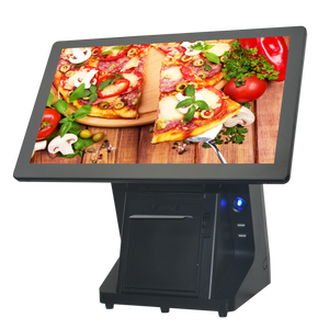 Все в одном кассовый аппарат pos system15.6inch linux pos машина с принтером - Product Image 2